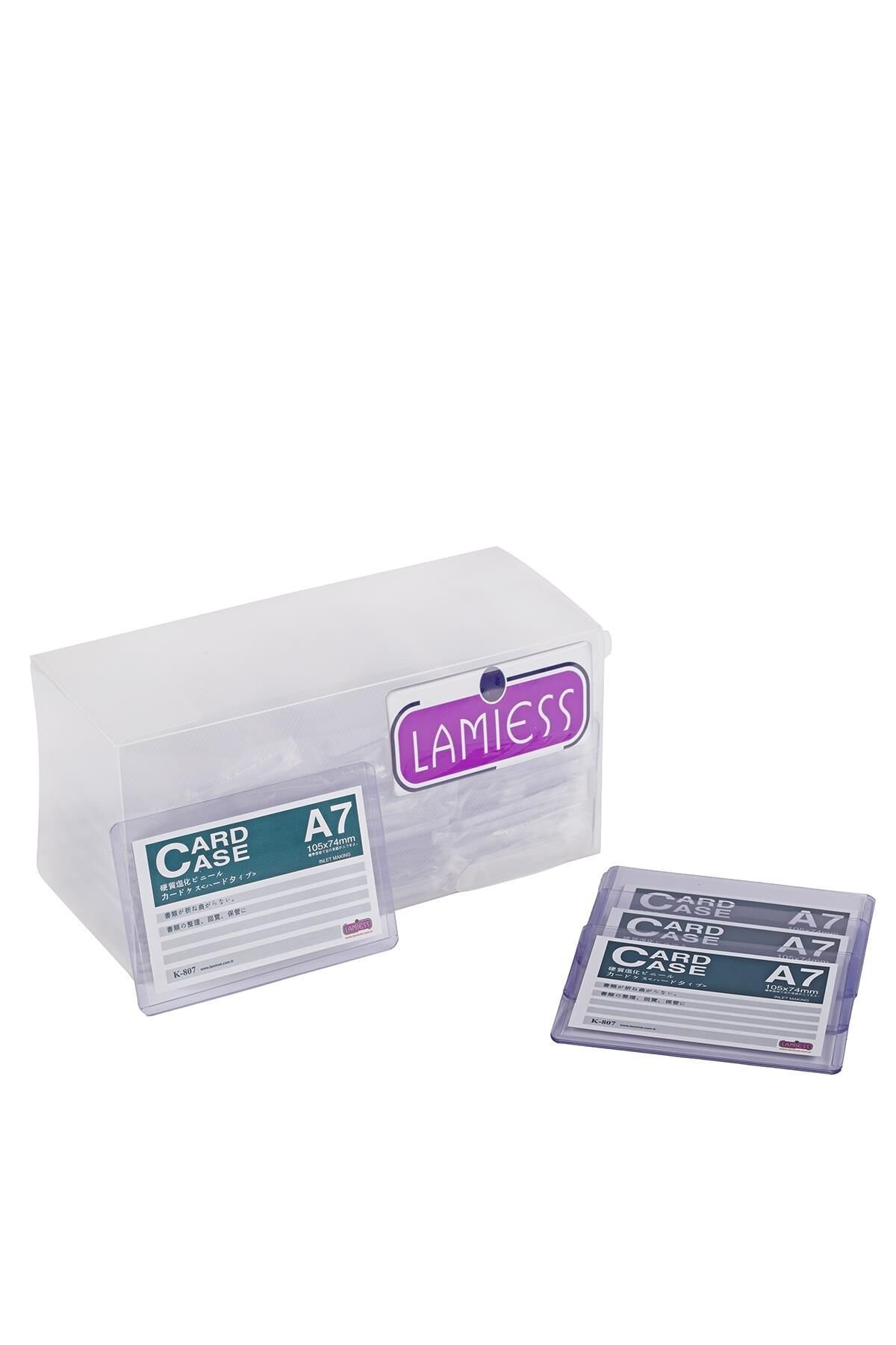 Lamiess  A-7 H Yatay Pp Plastik Kart Koruyucu 100'Lü