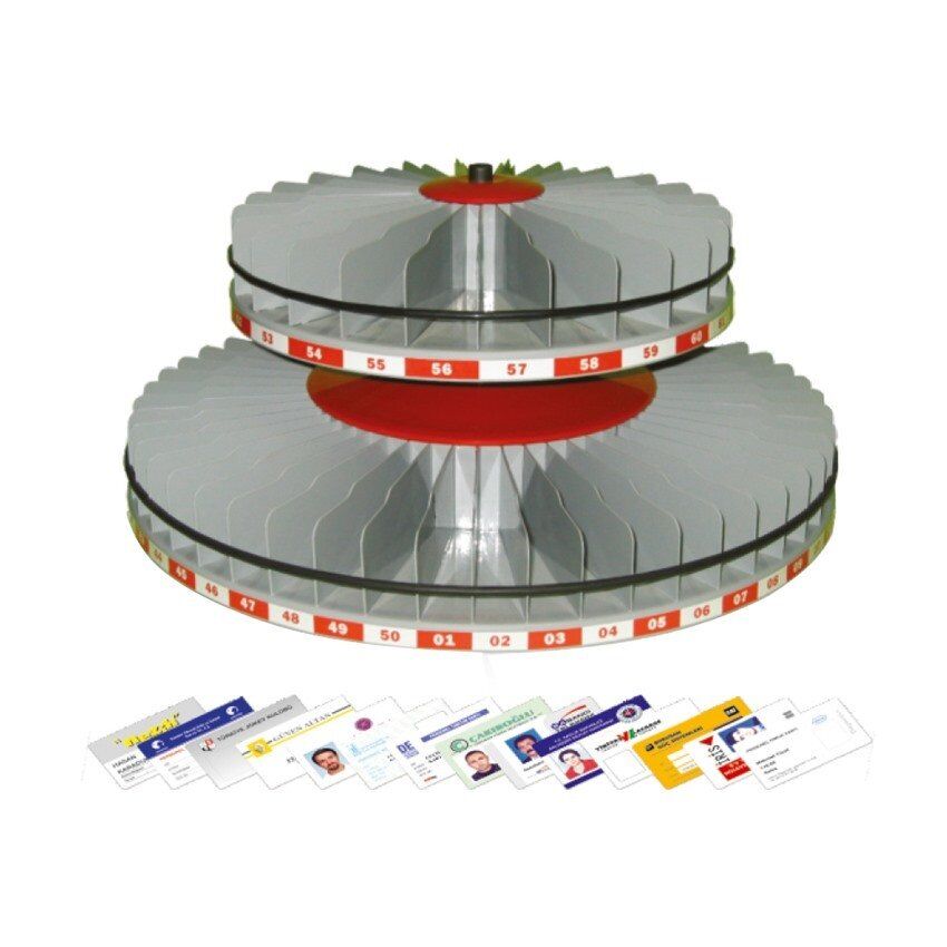 LAMİESS K - 100 DÖNERLİ KART DOLABI