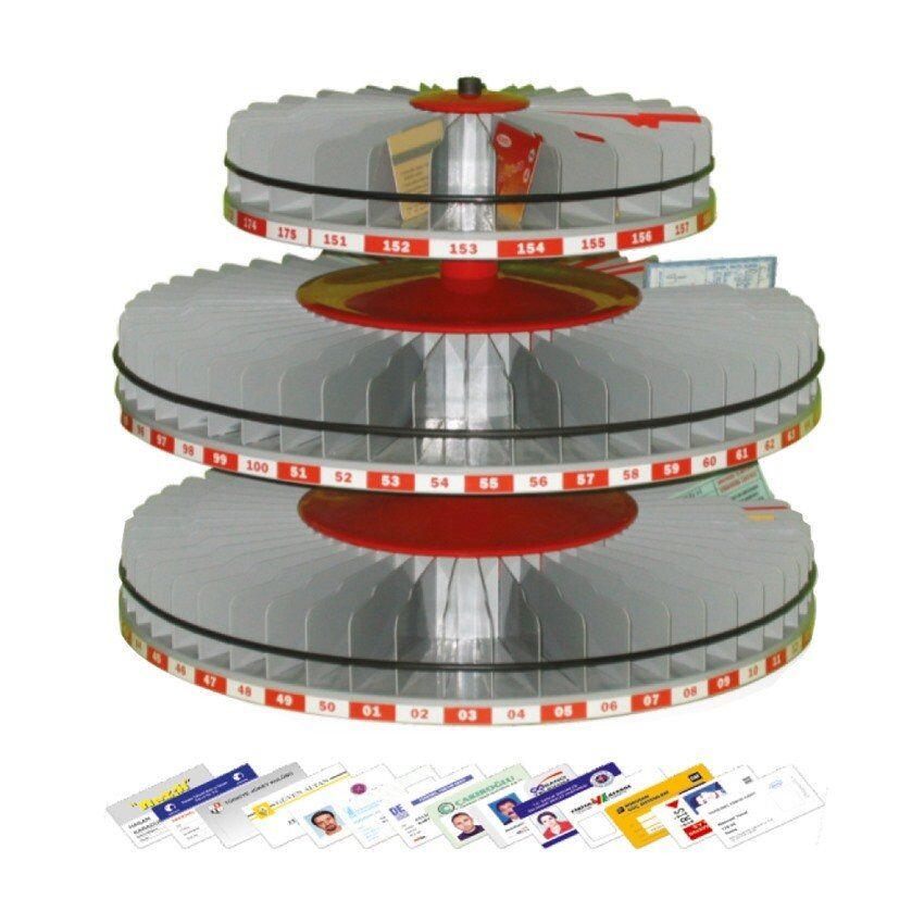 LAMİESS K - 150 DÖNERLİ KART DOLABI