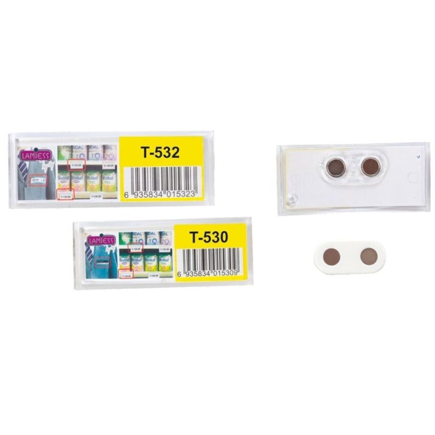 Lamiess  T-530 Mıknatıslı Yaka İsimliği 25'Li