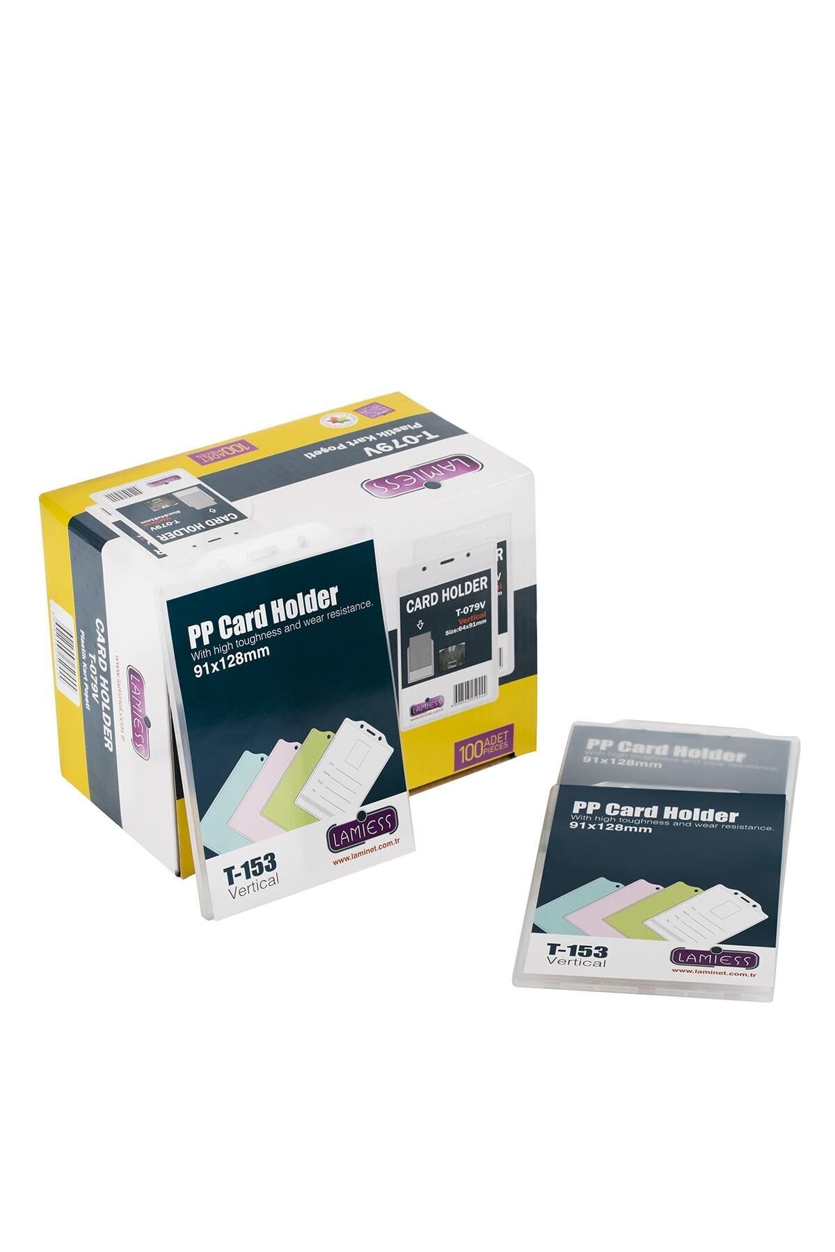Lamiess  T-153 V Dikey Kart Kabı 50'Li