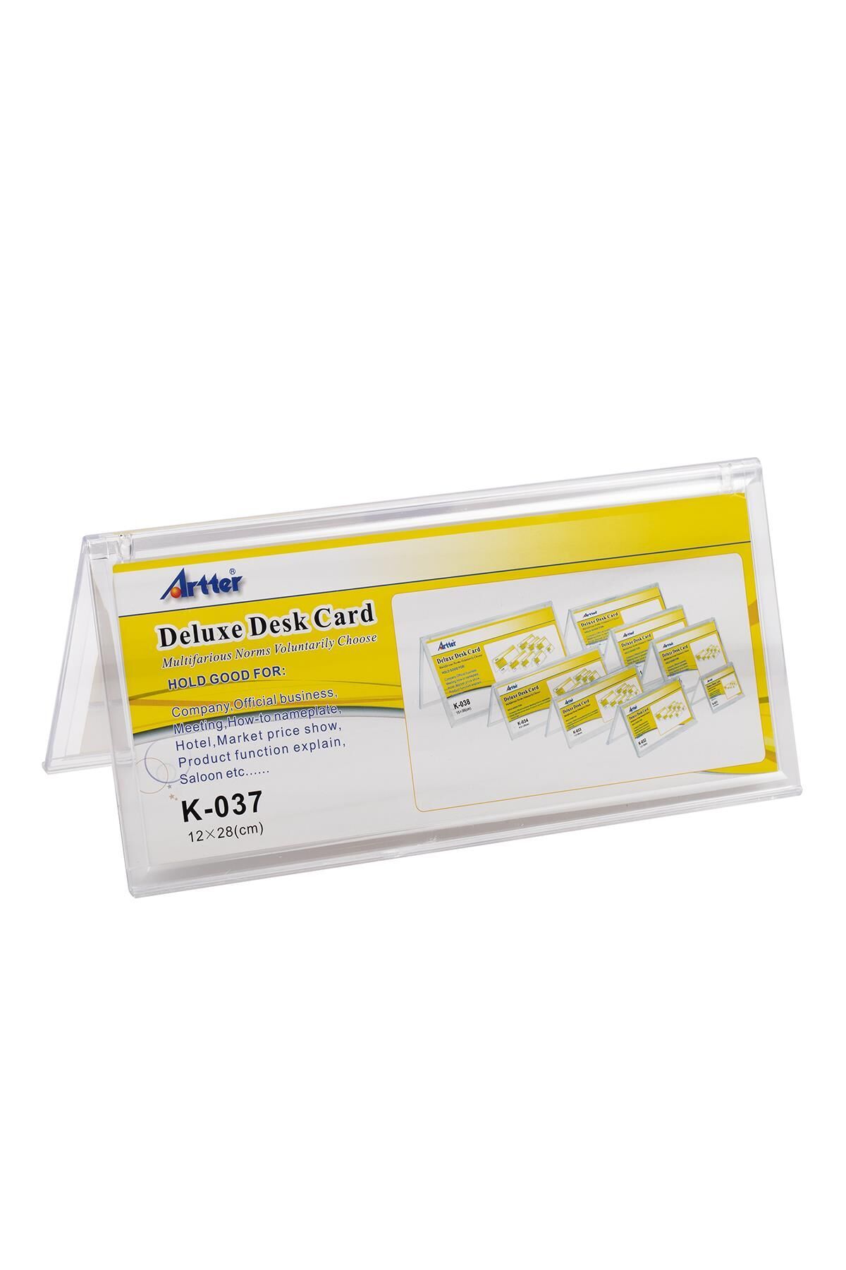 Lamiess K-037 Masaüstü İsimlik Yatay 3 'Lü