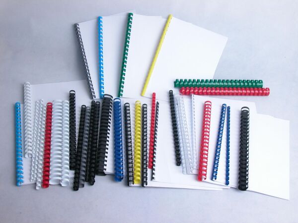 Lamiess 28 Mm Plastik Spiral Mavi 50'Li