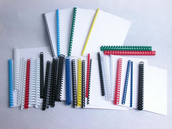 Lamiess 12 Mm Plastik Spiral Mavi 100'Lü