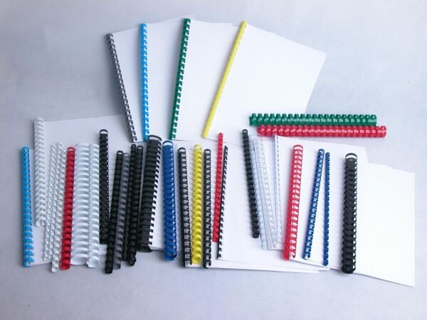 Lamiess 10 Mm Plastik Spiral Beyaz 100'Lü