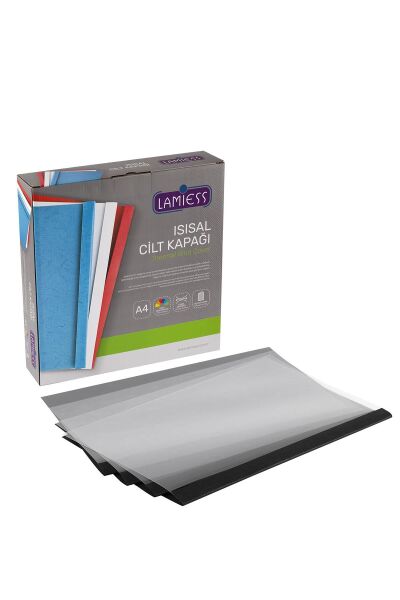 Lamiess 18 Mm Isısal Cilt Kapağı Siyah 50 'Li
