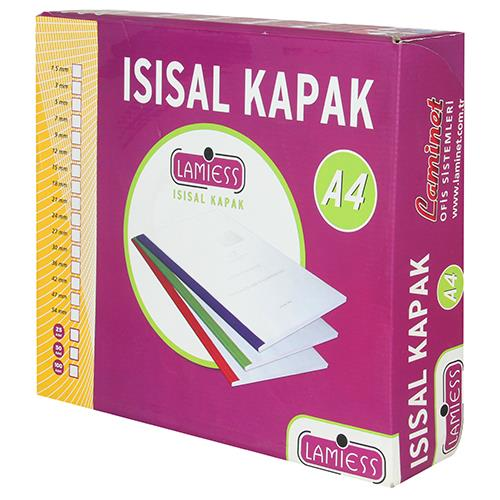 Lamiess 9 Mm Isısal Cilt Kapağı Kırmızı 100 Adet