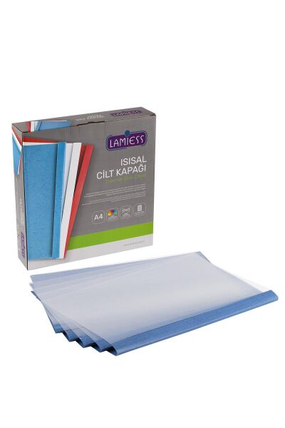 Lamiess 5 Mm Isısal Cilt Kapağı Mavi 100 'Lü