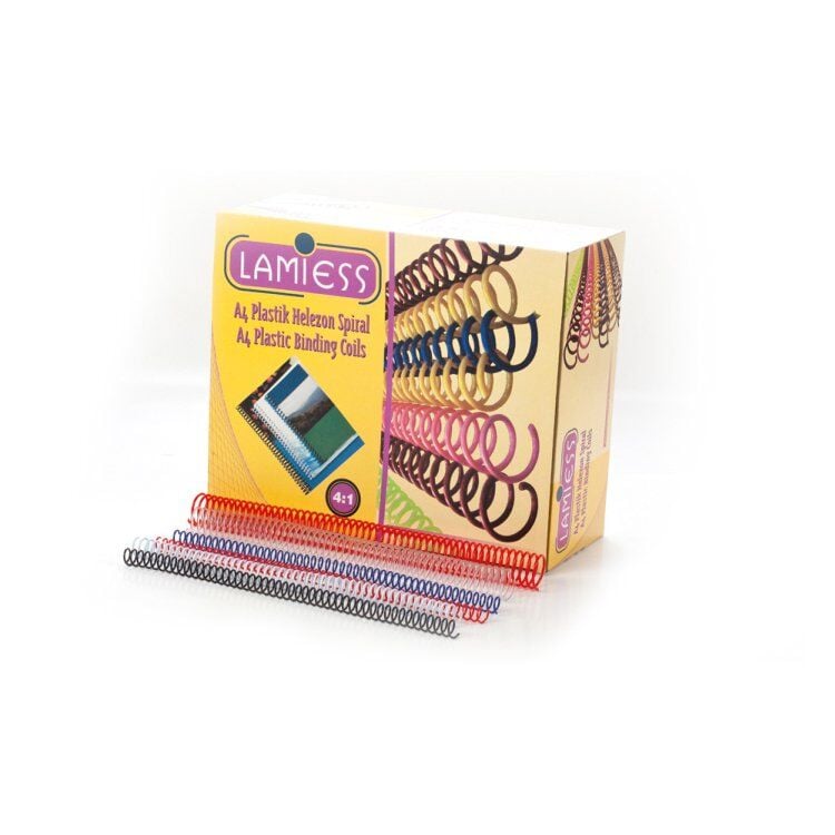 Lamiess  45 Mm 3:1 Helezon Spiral Beyaz 30 Adet