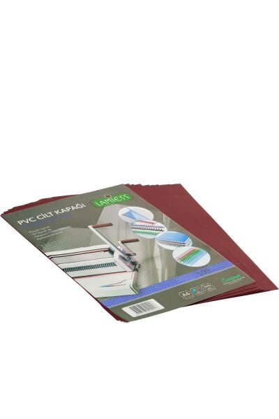Lamiess  A-4 300 Mıc.Pp Cilt Kapağı Kahve 100 'Lü