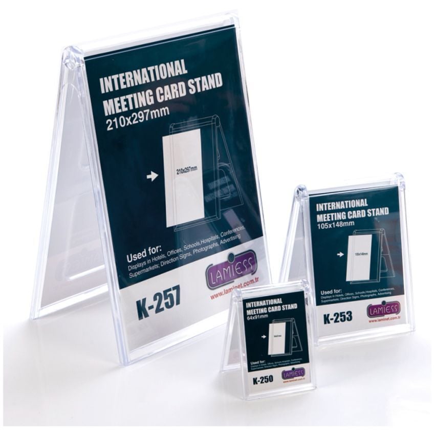 Lamiess  K-247 Masaüstü Reklam Panosu Yatay