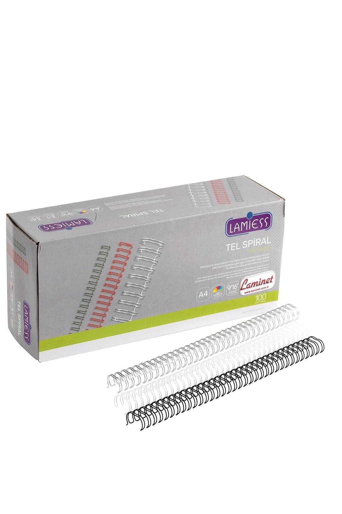 Lamiess  3:1 - 9/16 Tel Spiral Yeşil 100'Lü