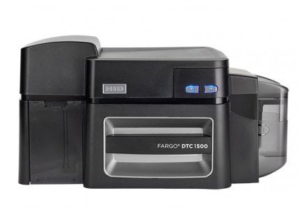 Kart Baskı Makinesi HID Fargo DTC1500 Çift Yüz