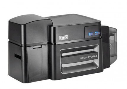 Kart Baskı Makinesi HID Fargo DTC1500 Çift Yüz
