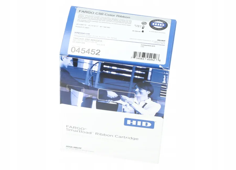 C 50 45452 Renkli Ribon (YMCKO)