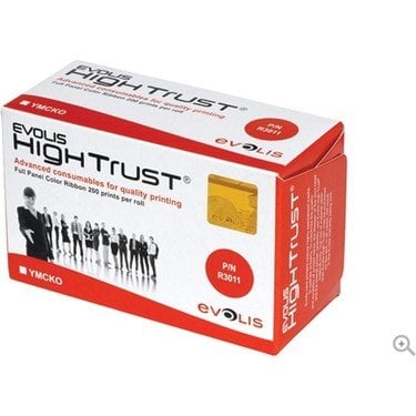 Evolis R3011 Renkli Ribon (YMCKO) 200 Baskı